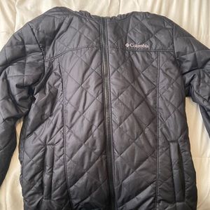 Black Columbia Fur Jacket